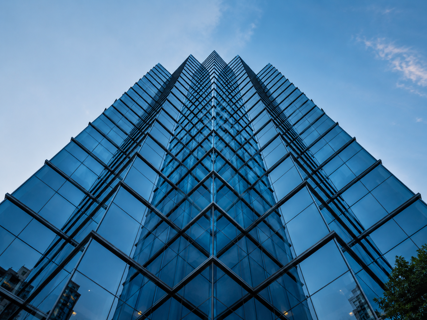 Modern office building representing Infosek