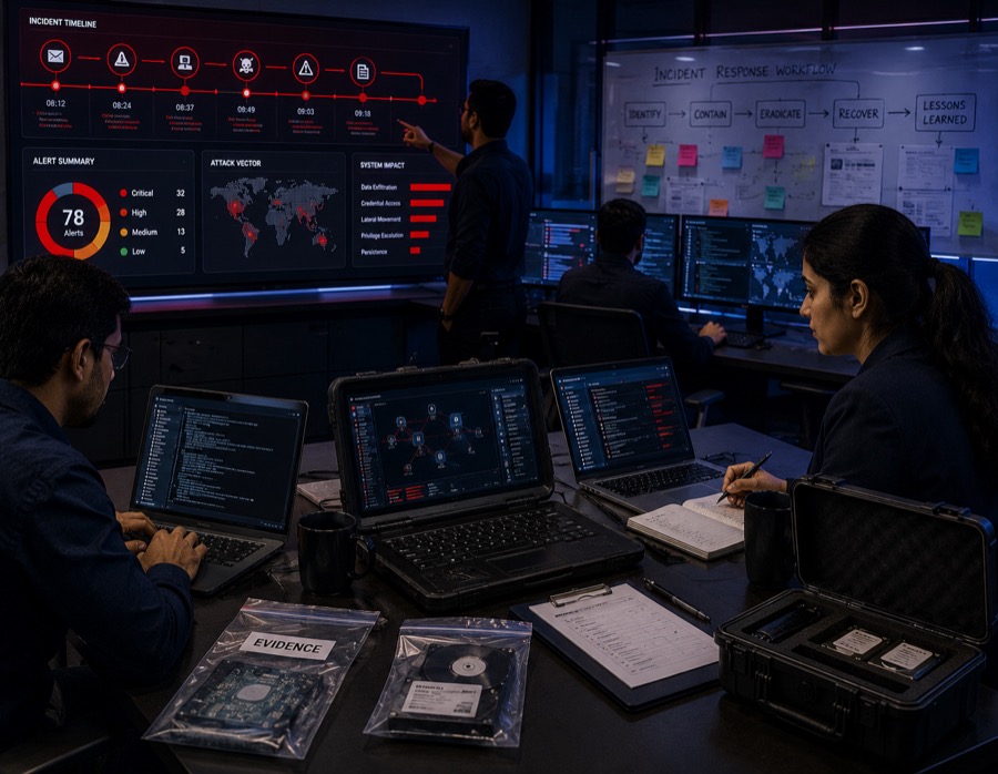 Incident response and forensics